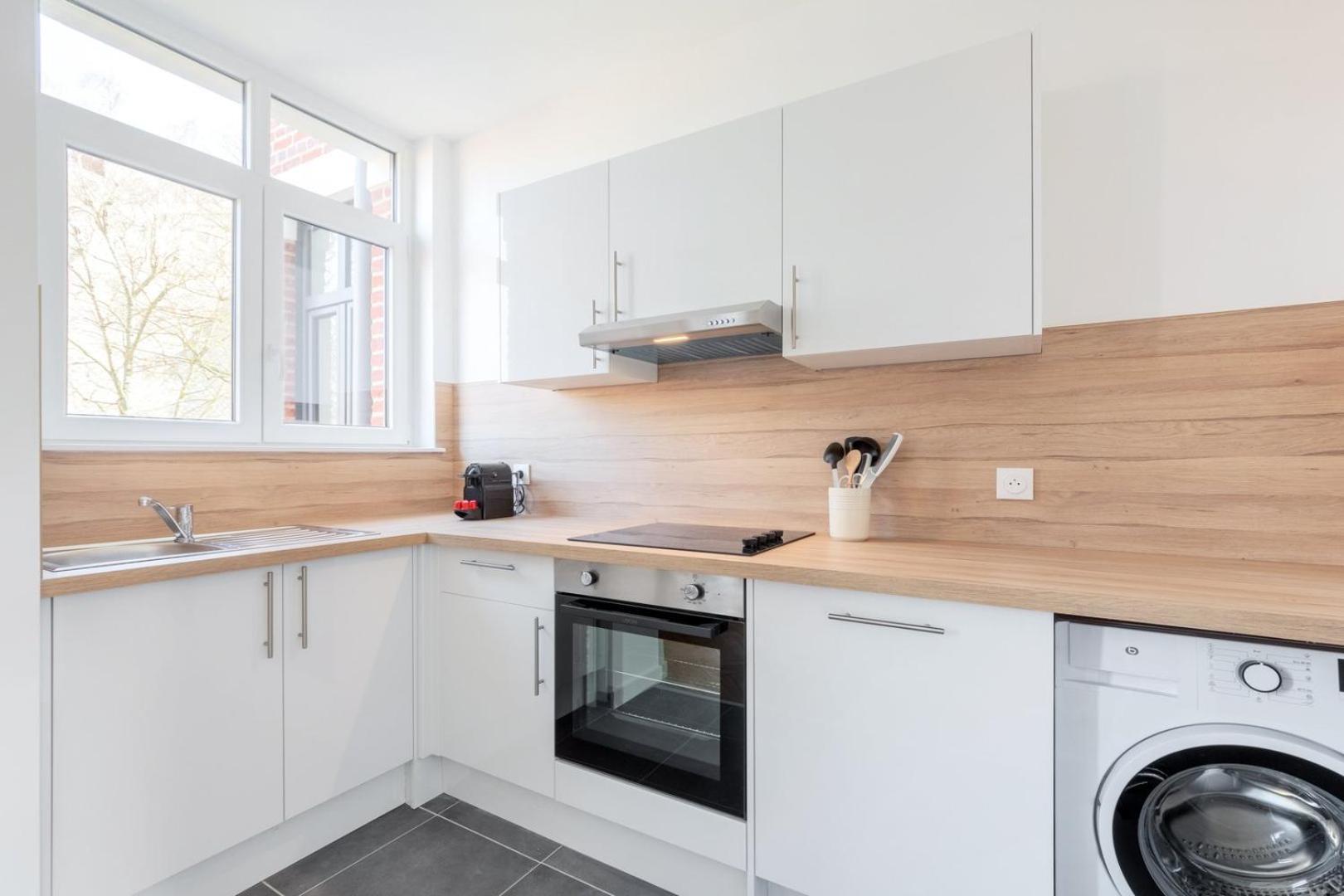Charming Through-Apartment Renovated And Equipped! Marcq-en-Baroeul Luaran gambar