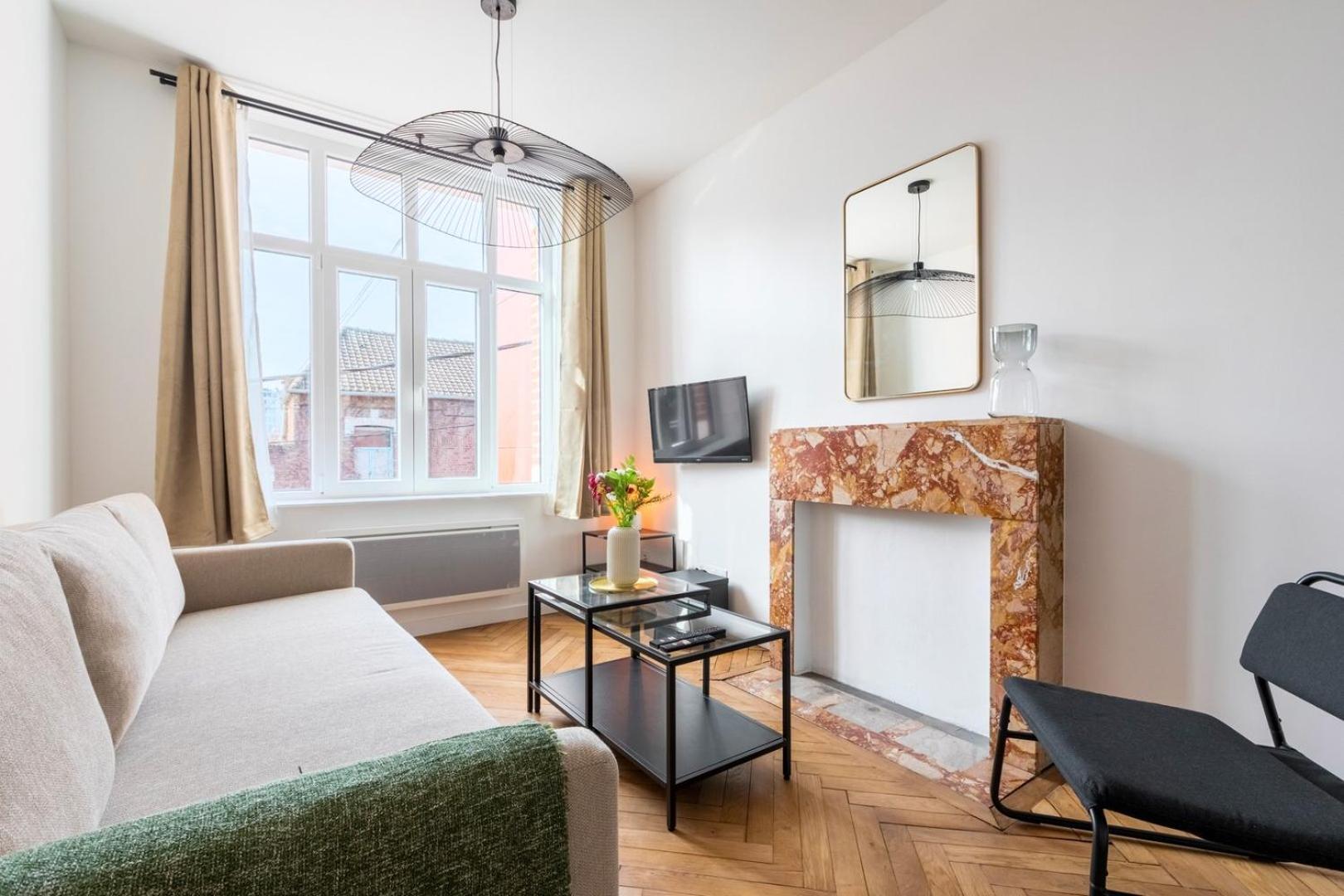 Charming Through-Apartment Renovated And Equipped! Marcq-en-Baroeul Luaran gambar