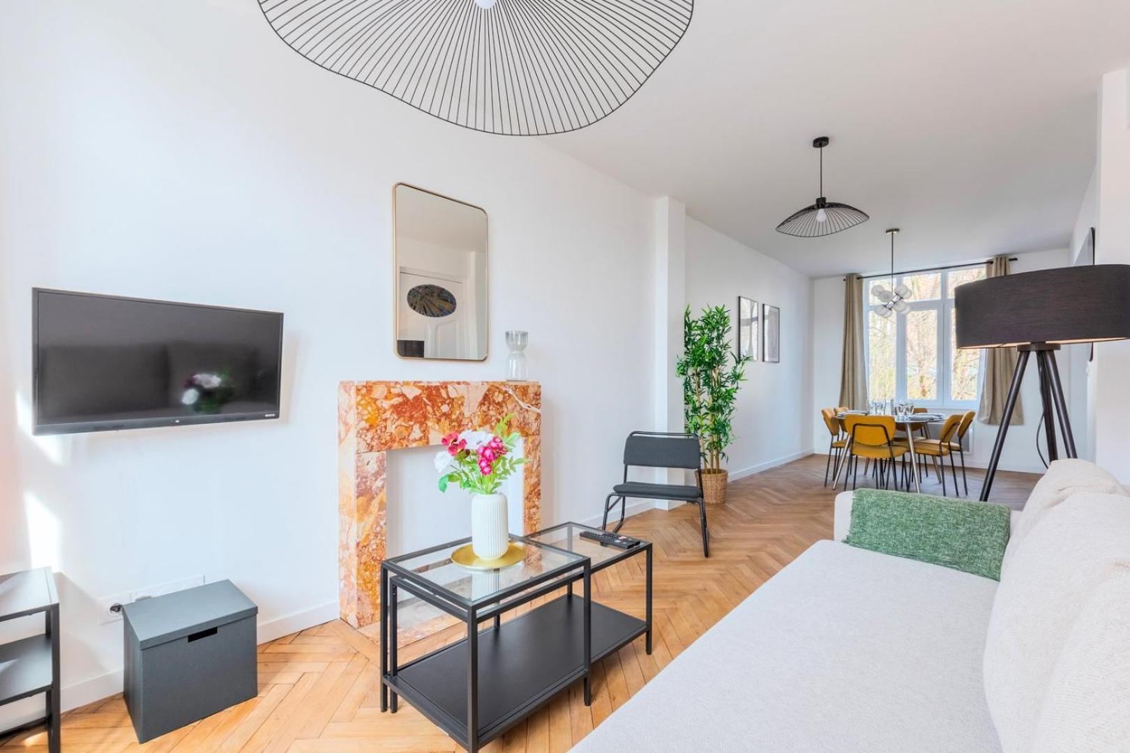 Charming Through-Apartment Renovated And Equipped! Marcq-en-Baroeul Luaran gambar